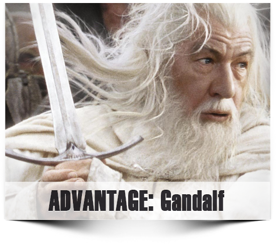 Advantage: Gandalf